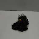 Leeven Deep Wave Bulk Braiding Hair 160g No Weft 18 Inch 20% Human Hair Mixed Quality Synthetic Natural Black Wet and Wavy Curly Hair Bundle for Boho Braids (2 Bundles, 1B)