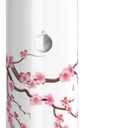 22 oz Insulated Tea Tumbler Bottle with Infuser, Travel Mug (Cherry Blossom)