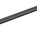 Amerock BP54041PNGM | Polished Nickel/Gunmetal Appliance Pull | 18 inch (457mm) Center-to-Center Cabinet Handle | Esquire | Furniture Hardware