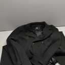 IDEALSANXUN Womens Long Wool Coat Fall Winter Double Breasted Trench Coat Peacoat Jackets (Black, XL)