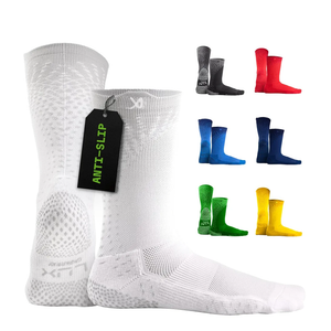LUX Sports ProCleat Performance Grip Socks GripArray™ - Athletic Socks for Performance Sports - Grip Socks for Men and Women