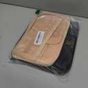 NISHEL Large Double Layer Travel Makeup Bag Women, Cosmetic Case, Organizer for Travel-Size Accessories Bottles, Brushes, Conditioner, and Skin Care Products, Black