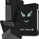 for iPad 9th/8th/7th Generation 10.2 Inch Case with Pen Holder for Boys Girls Women Men Cute Cartoon Anime Cool Funny Protector Stand Tablet Cover for Apple i Pad 7/8/9, Duye