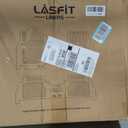LASFIT Floor Mats for Chevrolet Chevy Colorado/GMC Canyon Crew Cab 2023 2024 2025 2026 (Fit Carpet Floor), All Weather TPE Custom Fit Floor Mats for Cars, 1st and 2nd Row Car Floor Mats Full Set