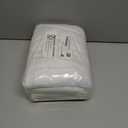 Buganda Memory Foam Bathroom Rug Mat 30x20, Extra Soft and Absorbent Bath Mats, Non-Slip and Machine Washable Bath Rugs for Bathroom Floor,Tub and Shower, Pearl White