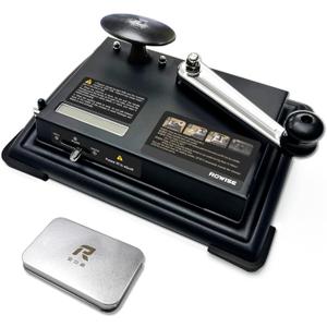 Cigarette Rolling Machine, New Manual Cigarette Tobacco Injector Roller Fits Rolling Tube of Diameter 0.31"/8mm, Portable Cigarette Roller Machine for Size of Tube: 100mm, King & Regular Size