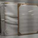 Framed Abstract Pink Canvas Wall Art,Retro Gradient Canvas Wall Decor,16x12IN High Framed Wood Design Print,Minimalist Classic Dcor Aesthetic for Living Room,Bedroom,Bathroom Set of 3 (Trust Graident Framed)