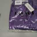 Satin Button Down Shirts for Women Long Sleeve Slim Fit Office Blouses Casual Business Silk Tops with Pocket S-XXL (Purple, S)