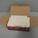 Personalized Christmas Stockings - 18 Inches Hanging Stockings with DIY Snowman Name Tags, 4 Pack Large Size Knitted Stockings for Mantels, Christmas Tree Family Holiday Decor, Red and White