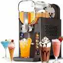Garvee Slushie Machine for Home No Ice Needed, Frozen Drink Maker with LED Display & 6 Pre-Set Programs, 70 oz Large Capacity for Frozen Margaritas,Frapps,Ice Cream, Dark Gray