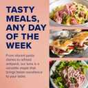 Rio Mare Premium Yellowfin Tuna with a Drizzle of Olive Oil, 2.3 Ounce Can (24 Pack), Italy's No.1 Tuna Brand, Wild Caught, High Protein Canned Tuna, No Draining Required