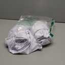 Dimatic 2 Pack White High Top Cocktail Tablecloth Stretch Cocktail Table Cloth with Skirt Fitted 32 inch Round Spandex Table Cloths for Party Wedding Banquet Birthday