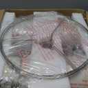 Seealle 23" Modern Ceramic Table Lamps Set of 2 - Table Lamps for Living Room, Farmhouse Bedside Night Stands Lamp for Bedroom, White Boho Nightstand Lamps Set of 2(Bulb Included)