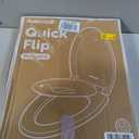 Jool Baby Quick Flip Toilet Seat, Built-in Potty & Splash Guard (Elongated)