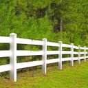 Taiyin 6 Pcs Pyramid White PVC Vinyl Post Top Caps, Fence and Deck Post Caps for Vinyl Fence Posts (6 x 6 Inch)