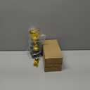 1st Place Gold Plastic Trophy with Detachable Sticker - Winged Design Award for Sports Competitions, Tournaments, Party Prizes & School Events