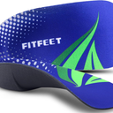 FitFeet Arch Support Inserts Women Men, 3/4 Orthotics Shoe Insoles for Plantar Fasciitis, Flat Feet, OverPronation, Relief Heel Spur Pain, high Arch, Heel Cushion Increase Insoles, L