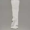 Doc Miller Thigh High Compression Socks - Open Toe, 20-30mmHg for Varicose Veins, Calf, Leg & Ankle Support, Pregnancy & Maternity Stockings, Small to Plus Size (Small (1 Pair), White)