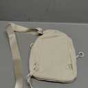VAKAER Small Sling Bag for Women, Small Crossbody Bags with Adjustable Strap, Lightweight Casual Daypack Backpacks for Travel Hiking (Ivory)