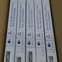 LONTAN Soft Close Drawer Slides 22 Inch Side Mount Heavy Duty Cabinet Drawer Glides 10 Pairs - Ball Bearing Full Extension Kitchen Cabinet Rails 100 LB Capacity
