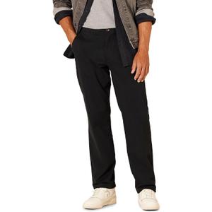 Amazon Essentials Men's Classic-Fit Casual Stretch Chino Pant (42W x 28L, Black)