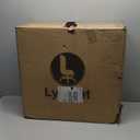 Monhey Office Chair Ergonomic Desk Chair with Lumbar Support&Headrest&Flip-up Arms Height Adjustable Rocking Swivel High Back Computer Chair Warm Taupe Mesh Study Chair (02White+Grey)