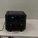 CHEFMAN 6 Quart Dual Basket Air Fryer Oven with Easy View Windows, Sync Finish, Hi-Fry, Auto Shutoff, 2 Independent 3Qt Nonstick Dishwasher Safe Frying Baskets, Digital Double Air Fryer - Black