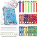 24 Set Back to School Stationery Set for Students, First Day of School Ballpoint Pens Mini Notebook Gift Card Welcome to School Gifts for Classroom Gifts Goodie Bags Fillers Party Favors