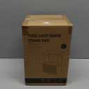 Delamu Bathroom Organizers and Storage, 2 Tier 3 Drawer Makeup Organizer Countertop, Easy to Install, Ideal for Bathroom Counter, Vanity, Ideal for Women Girls, Amber (3Drawers 1 Pack)