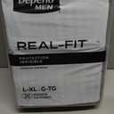 Depend Real Fit Adult Diapers, Incontinence Underwear for Men, Disposable, Maximum Absorbency, Large/Extra Large, 52 Count (2 Packs of 26)