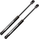 BOXI 2pcs Gas Charged Universal Lift Supports Struts Shocks Springs Dampers Extended Length 17.13 inches, Compressed Length 10.43 inches, 34 lbs Force, 10mm Ball Sockets 6906