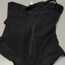 SHAPERX Women's Fajas Colombianas Shapewear Postpartum Tummy Control Body Shaper Girdles Compression Garment (Large, Black)