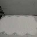 Divine Design Heavenly Comfort Cloud Bath Mat with Microban, 29 in L, 17 in W, Vinyl Mat Surface