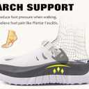 COFACE Mens Recovery Clogs Comfortable Walking Thick Cushion Sandals Sport Casual Orthopedic Mules with Plantar Fasciitis Arch Support