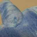 Holiday Home Dino With Bunny Ears Plush - Blue - 9 in