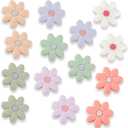 3 x Silcone Flower Magnets Refrigerator - 14 PCS, 7 Color Locker Accessories Fridge Magnet Locker Decor, Cute Whiteboard Magnets, Locker Decorations
