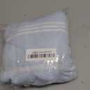 1pcs Large Turkish Cotton Poncho Towel Surf Poncho Changing Robe with Hood and Front Pocket Absorbent Wearable Towel Hooded Beach Towel for Adult Man Women Surf Beach Pool and Swim(blue M)