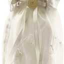 KSA 10" Lighted Seasons of Elegnace Angel Christmas Tree Topper - Clear Lights