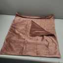 MIULEE Pack of 2 Decorative Velvet Throw Pillow Cover Soft Pillowcase Solid Square Cushion Case for Sofa Bedroom Car 20x20 Inch 50x50 Cm Jam