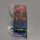 KeeKit 5 Digit Combination Padlock, 4.65 Inch Long Shackle Resettable Padlock, Lengthened Gym Lock Waterproof for School, Employee, Gym & Sports Locker, Gate, Case, Toolbox, Fence - Black (1 Pack)