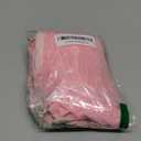 Baby Muslin Bibs,6 Pcs Drool Bandana Bibs for Baby Girl Drooling and Teething,Soft and Absorbent Cotton for Newborn (Pink & White)