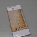 PEIDUO Money Tree, 22 Inch Gift Card Tree Holder with 6 Clips and 6 Greeting Cards, 24 Warm White Birch Tree with Lights, Christmas Tree Card Holder for Birthday Wedding Indoor Xmas Decorations