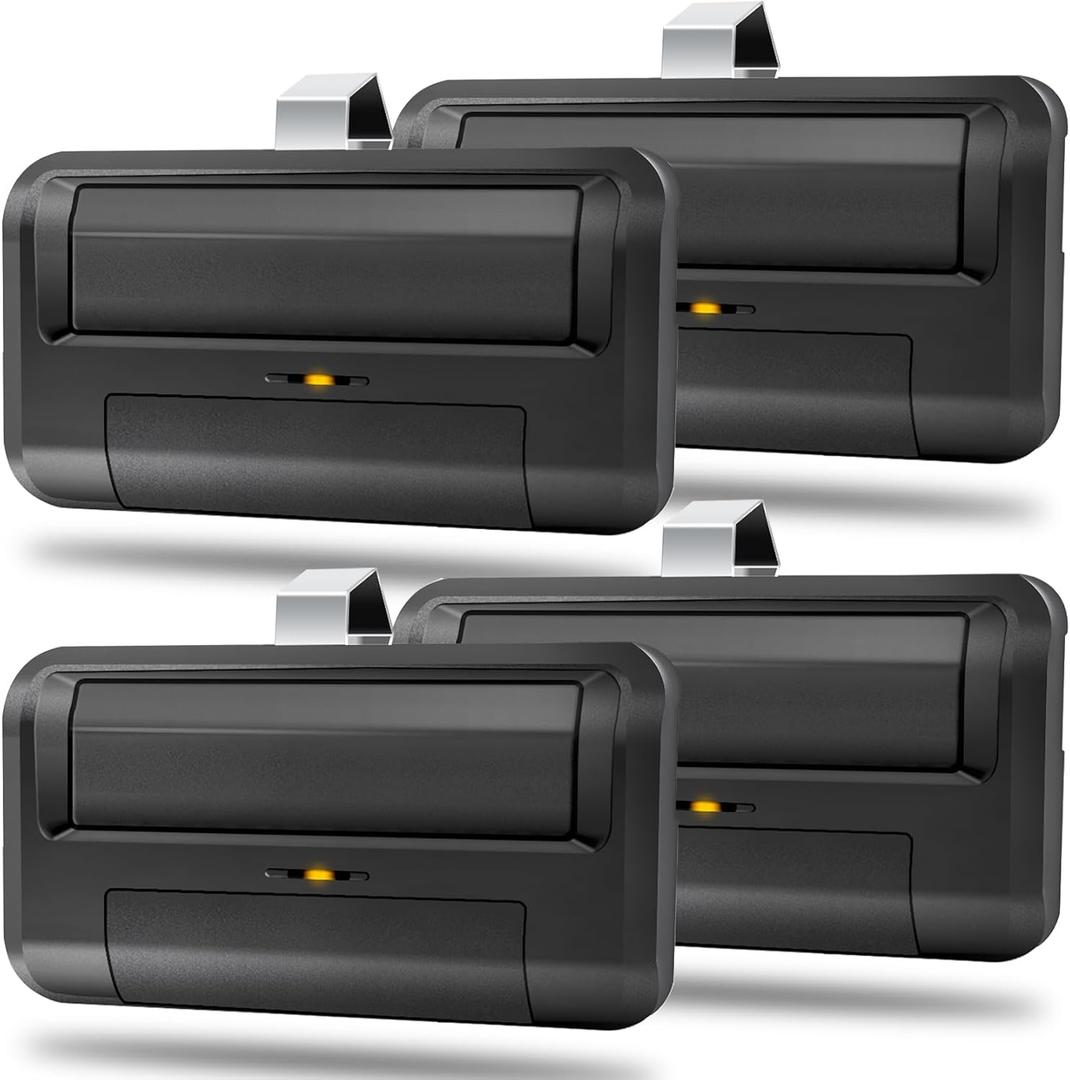Upgrade 811LM Gate Opener Remote Replace for Liftmaster 811LM Remote, Compatible with Liftmaster 850LM 860LM STAR1000 Receiver Gate Opener Commercial Door Operator Security+ 2.0, 12 DIP 4PACK