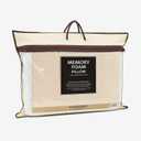 Memory Foam Pillow with Comfy Knitted Cover - Standard Size (15.5x23.5)