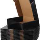 Hoikwo Medium Shipping Boxes for Mailing Shipping Packaging, Corrugated Cardboard Boxes for Packaging Small Business, (Black, 12x9x3-20 Pack)