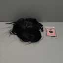 Black Bob Wigs for Women, 12'' Short Black Hair Wig with Bangs, Natural Fashion Synthetic Wig, Cute Colored Wigs for Daily Party Halloween BU027BK