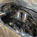 Ollny Outdoor String Lights 160FT, Shatterproof Connectable Patio Lights with 80+4 Spare ST38 Vintage Bulbs, 2200K Warm White Waterproof Outside Hanging Light for Yard Camping Gazebo Porch Balcony