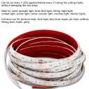 Pontoon Boat Light, Marine Led Light Strip for Duck Jon Bass Boat Sailboat Kayak Flex Lighting for Boat Deck Light Accent Light Courtesy Interior Lights Fishing Night, White, 12v (5m (16.4ft))