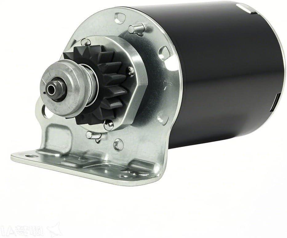 16 Teeth Briggs and Stratton 5742N Starter Motor Replacement for Briggs 391423 390838 497594 497595 392749 435303 393499 394805 7-22 HP 5742 /John Deere AM122337, AM37352, AM39137