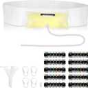 Urine Test Complete Kit  2 to 4 oz Concealed Sample Bag with Adjustable Belt, Temperature Strips & Funnel, Reusable Storage System for Hospitals,Emergency and Travel